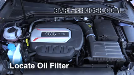 Oil & Filter Change Audi S3 (2015-2019) - 2017 Audi S3 Premium Plus 2 ...